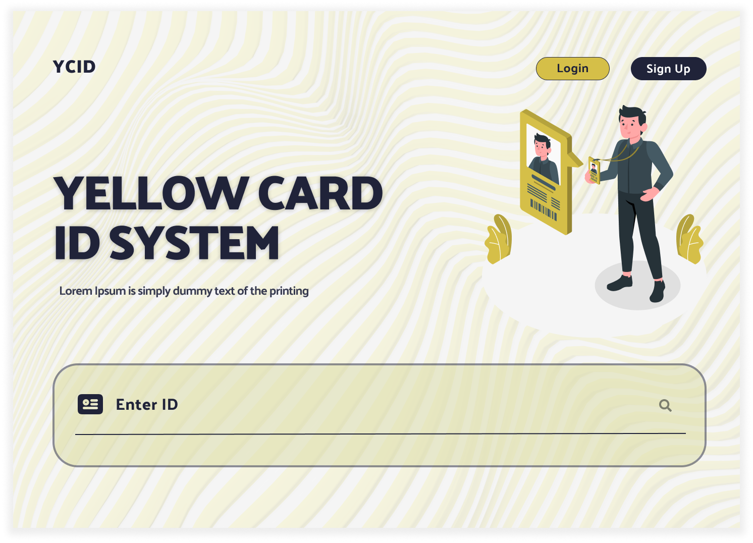 Gallery image 1 from Yellow Card Id System